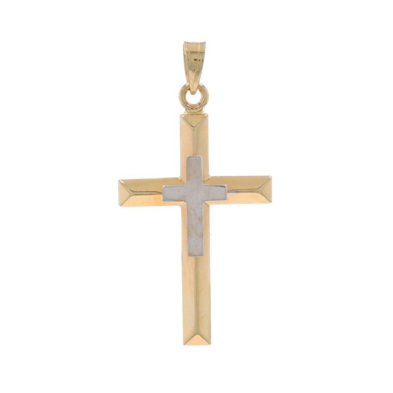 Contenuto del metallo: Oro giallo 14k

Tema: Santa Croce, Fede

Misure

Altezza (dalla cauzione fissa): 1 1/8