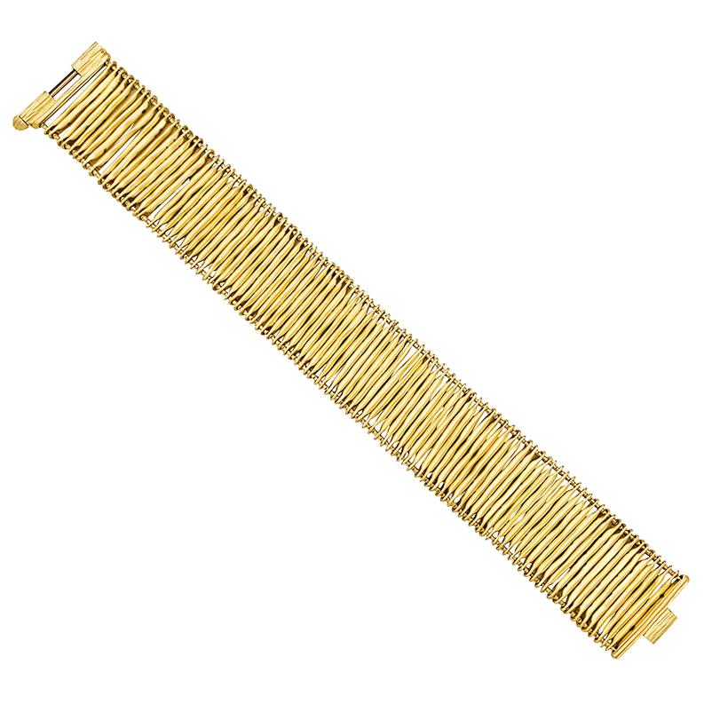 A 18K yellow gold H.Stern bracelet 