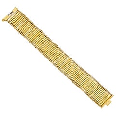 Yellow Gold H.Stern Bracelet "Filaments" Collection