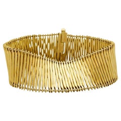 Yellow Gold H.Stern Bracelet "Filaments" Collection