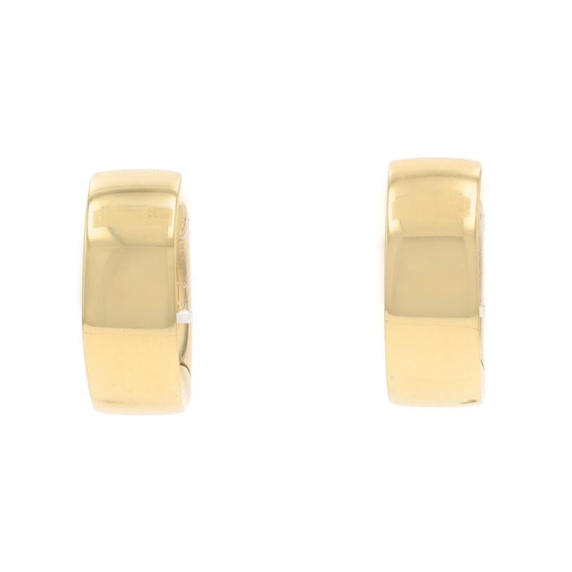 Créoles Huggie en or jaune 18 carats percées Neuf - En vente à Greensboro, NC