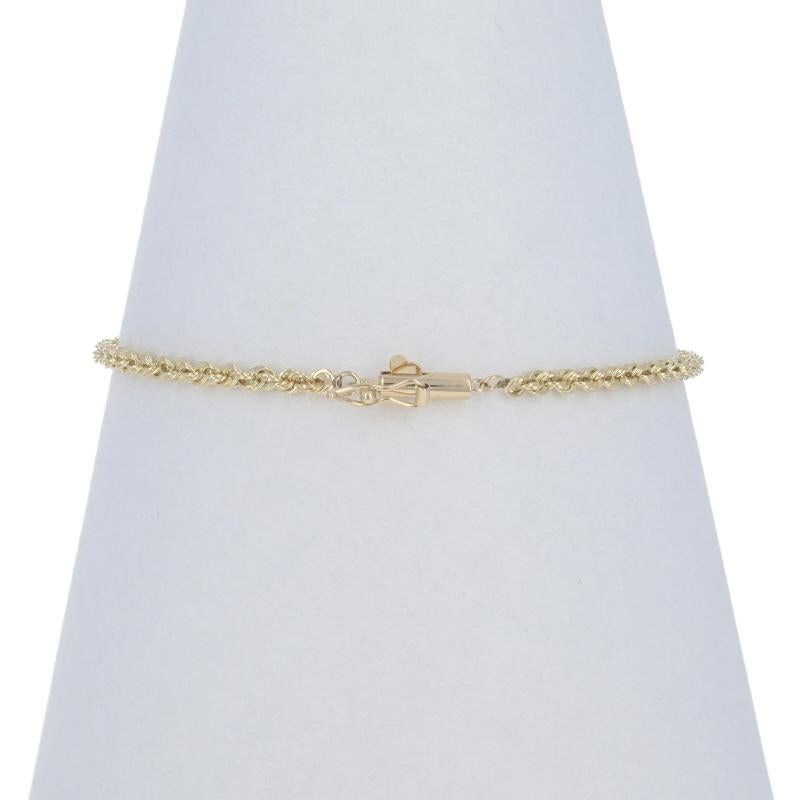 Bracciale a barre in oro giallo 6 3/4