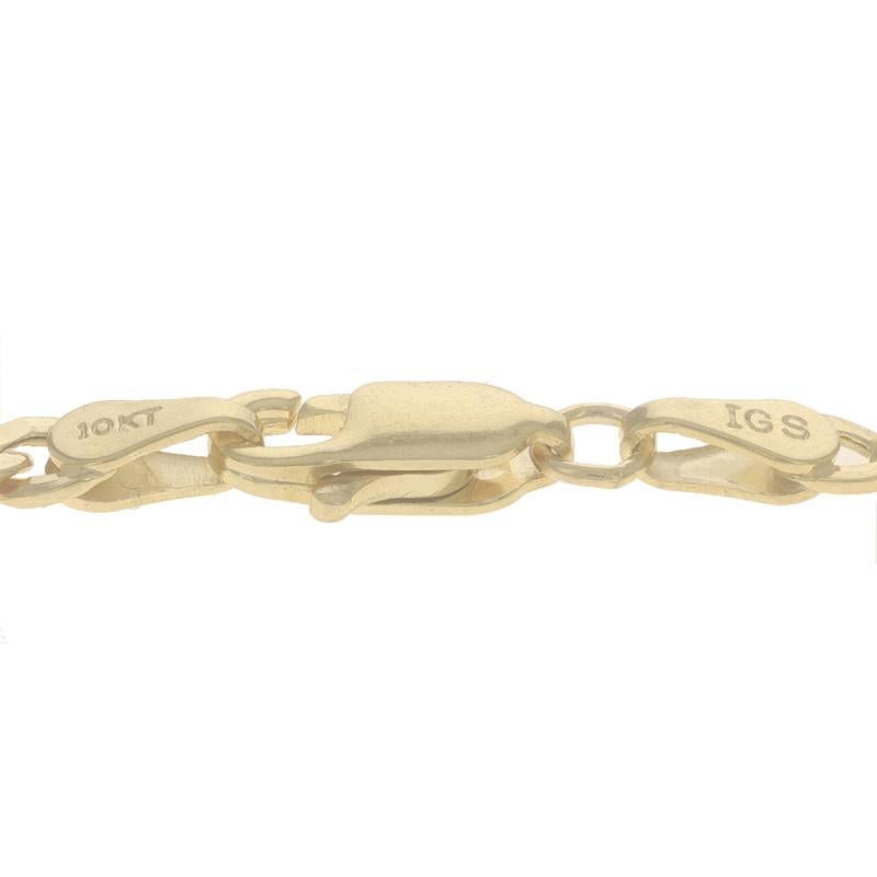 Bracciale identificativo in oro giallo 5 3/4