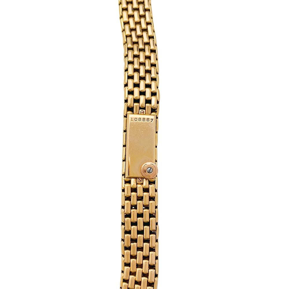 Yellow Gold Jaeger LeCoultre Bracelet Watch In Excellent Condition In Paris, IDF