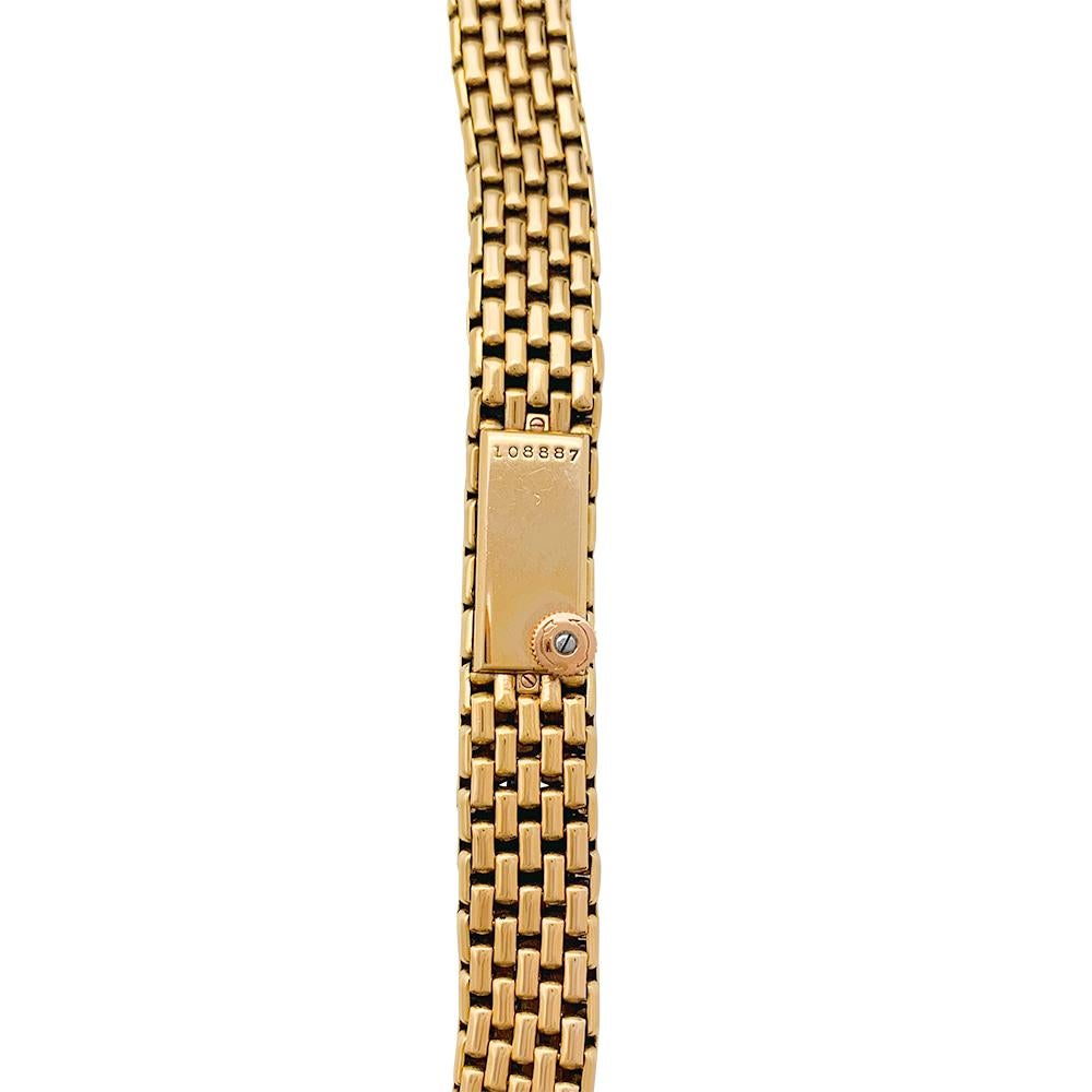 Gelbgold Jaeger LeCoultre Armbanduhr im Zustand „Hervorragend“ in Paris, IDF