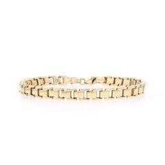 Yellow Gold Link Bracelet 7 1/2" - 14k