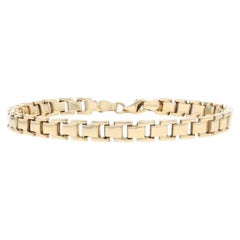 Yellow Gold Link Bracelet 7 1/2" - 14k