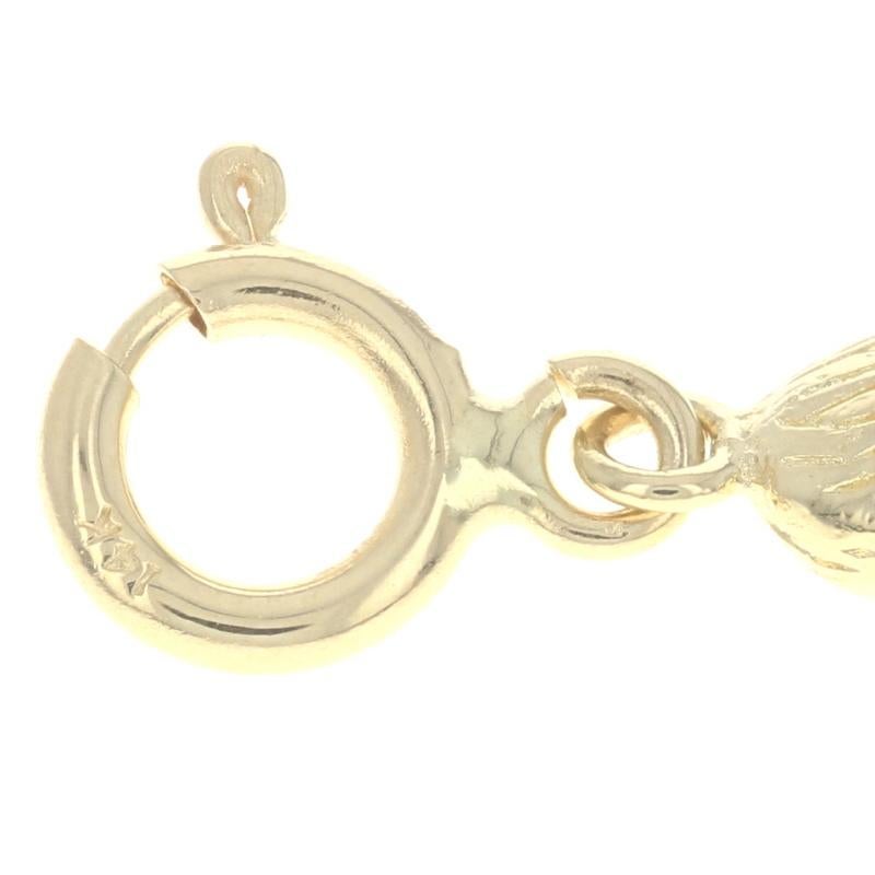14 Karat Gelbgold Kleiner Jungen Charme, Geschenk für Mutter als Sohn, Keepsake im Zustand „Hervorragend“ in Greensboro, NC