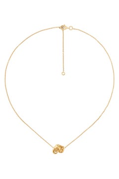 Gelbgold-Anhänger mit Glückselefanten von MAZARIN