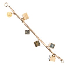 Yellow Gold Mad Money Charm Bracelet