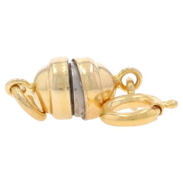 Fermeture magnétique pour bijoux adaptatifs arthritiques en or jaune 14 carats en vente