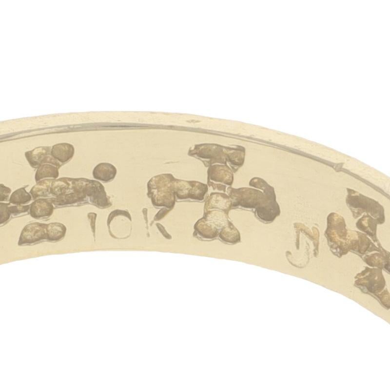 Gelbgold Malteser Kreuz Statement-Ring aus Gelbgold - 10k Faith Ring Gr. 7 3/4 3