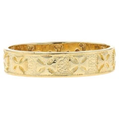 Gelbgold Malteser Kreuz Statement-Ring aus Gelbgold - 10k Faith Ring Gr. 7 3/4
