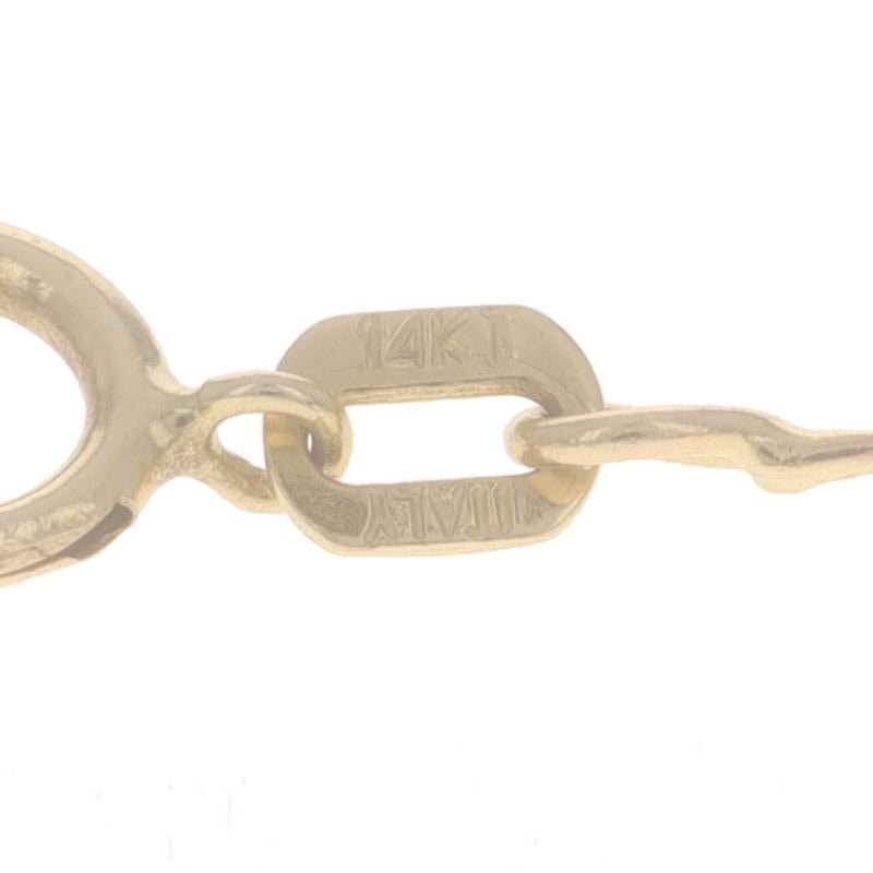 Collier de chaîne en or jaune Marin 20 1/4