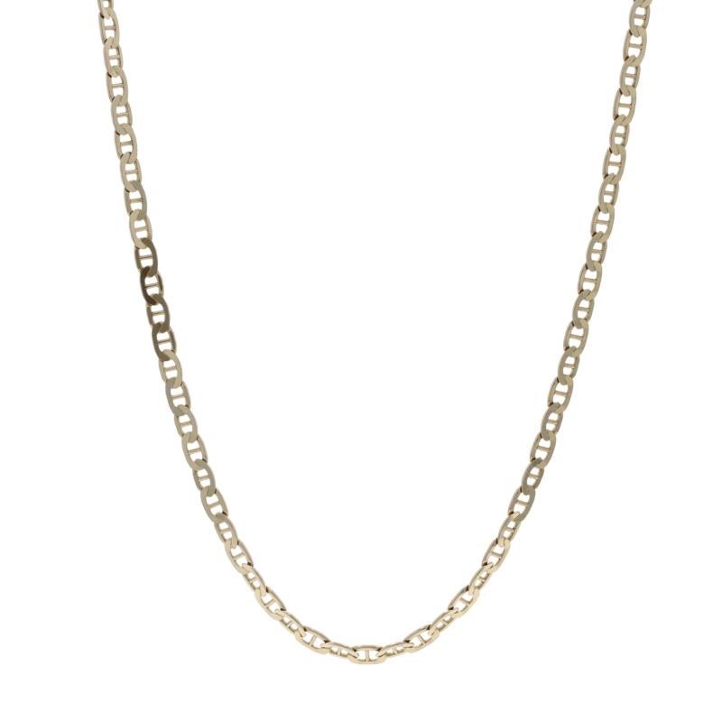Collier de chaîne en or jaune Marin 20 1/4" 14k Italie