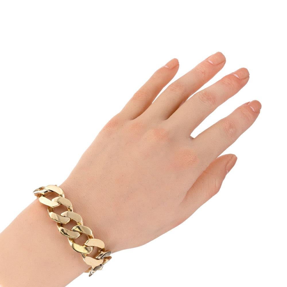 mens gold bracelets 18k bal harbour