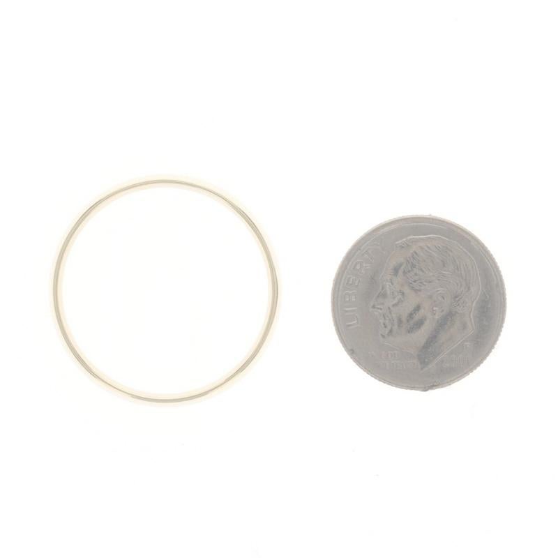 Yellow Gold Men's Wedding Band - 10k Comfort Fit Ring For Sale 3