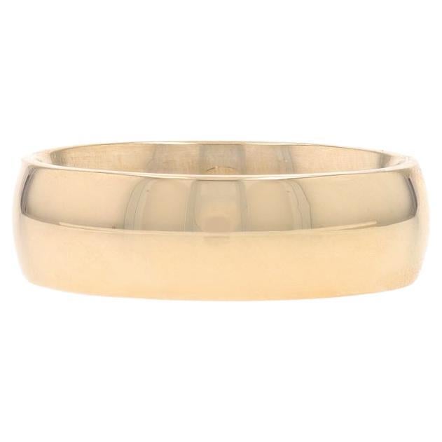 Anneau de mariage en or jaune pour homme - 14k Comfort Fit Ring