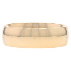 Anneau de mariage en or jaune pour homme - 14k Comfort Fit Ring