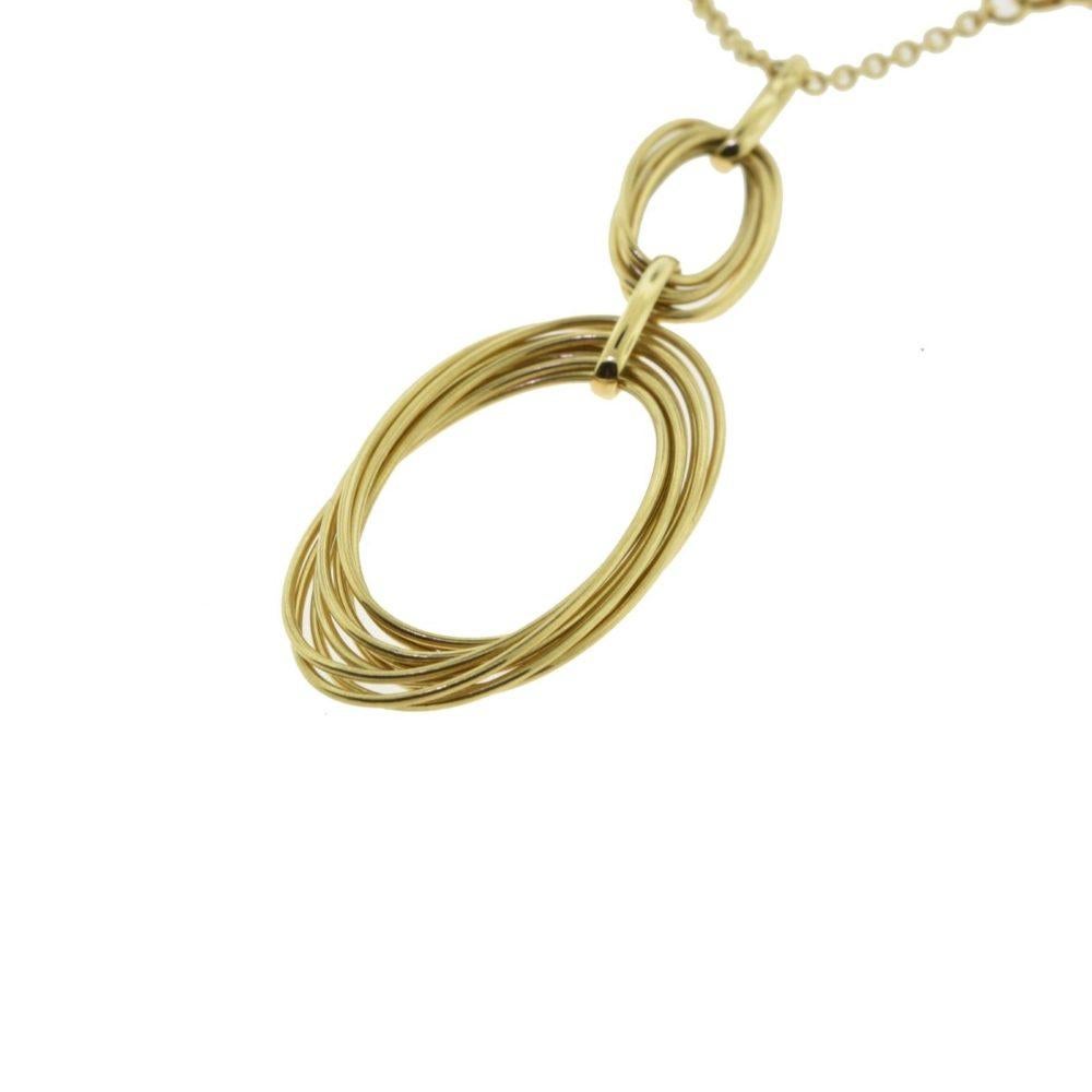 Brilliance Jewels, Miami
Questions? Call Us Anytime!
786,482,8100

Metal:  Yellow Gold

Metal Purity:  18k

Style: Falling Overlapping Circles Pendant

Weight:  11.5 grams

Length:  23 inches with pendant, 17 inches chain

Includes:  2 year warranty