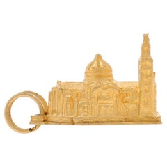 Or jaune National Shrine of the Immaculate Conception Charm 14k Washington DC