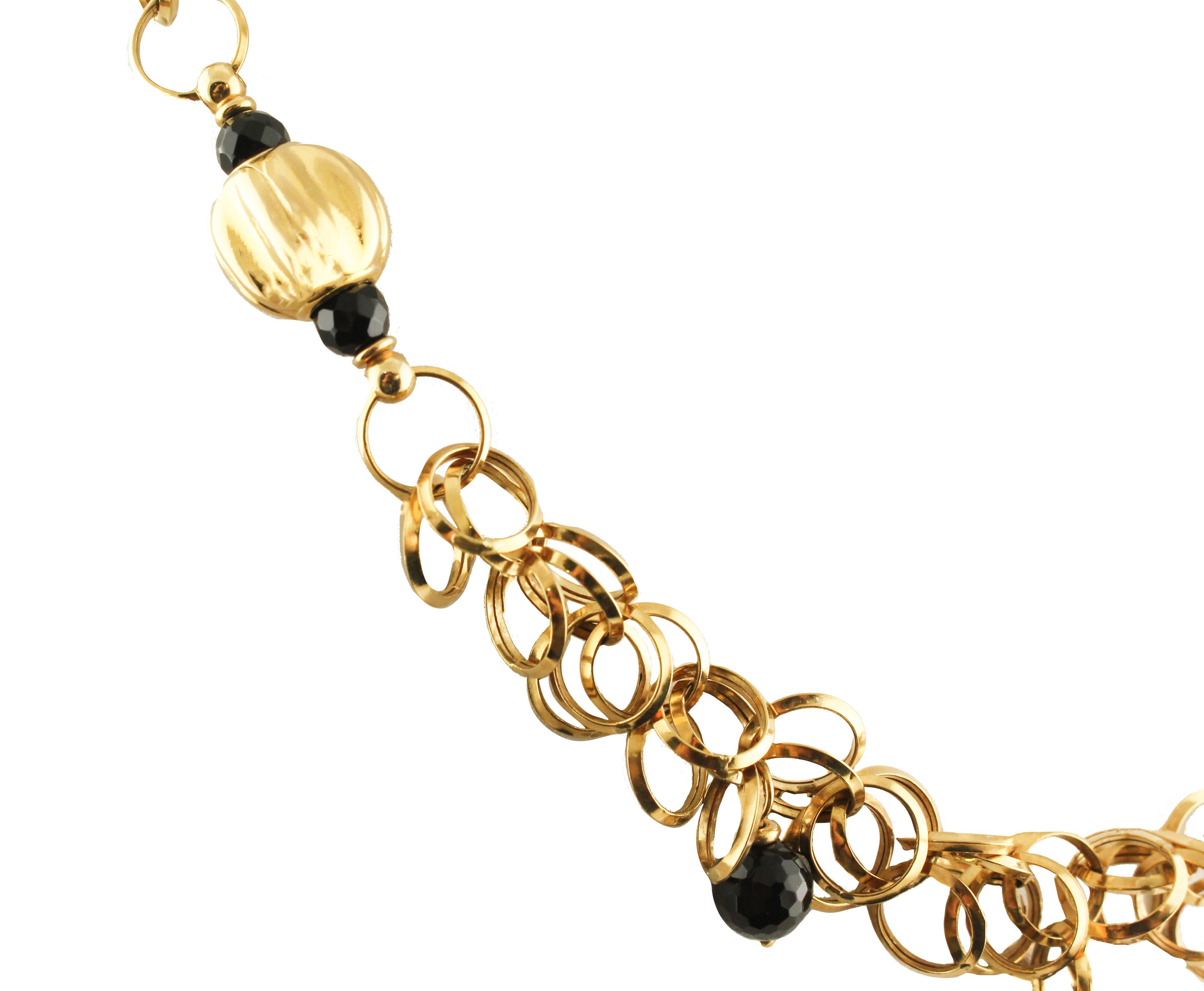 Contemporary 18 kt Yellow Gold Necklace