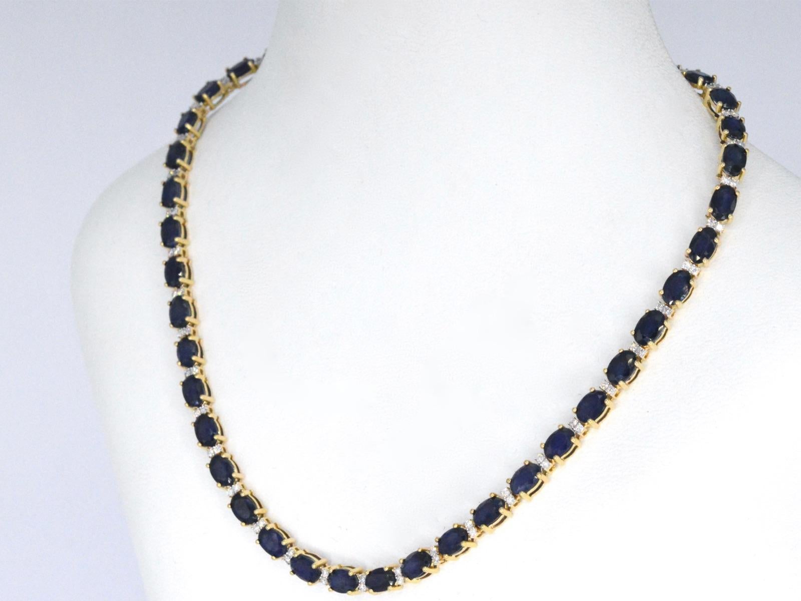 sapphire and diamond necklace costco