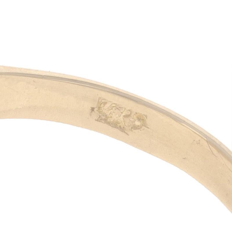 Bague en or jaune 14k Bague unisexe en vente 2