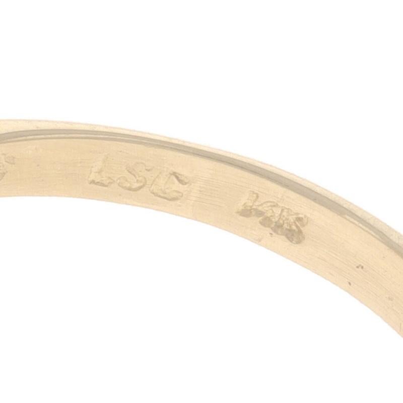 Gelbgold Nugget Aussage Ring 14k im Angebot 3
