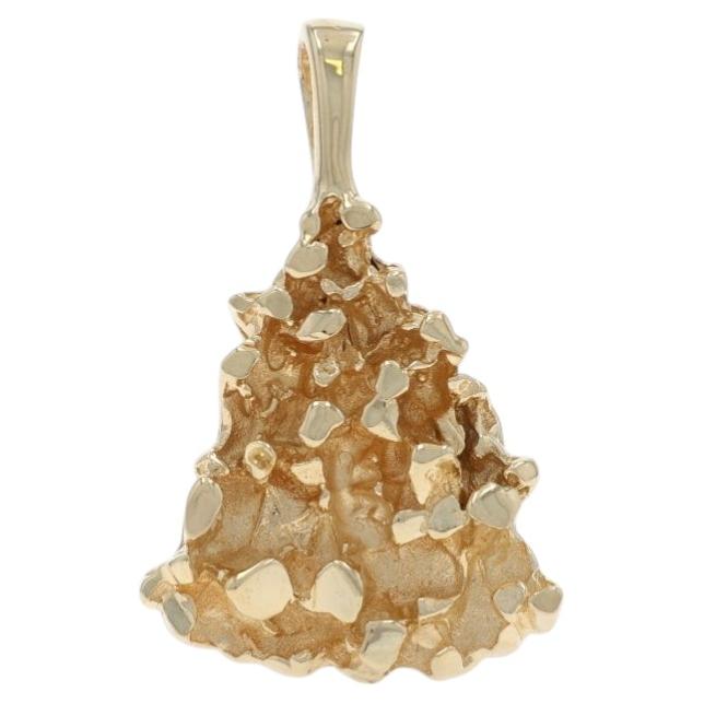 Pendentif arbre en or jaune - 14k