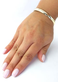 Yellow Gold Omega Chain Bracelet