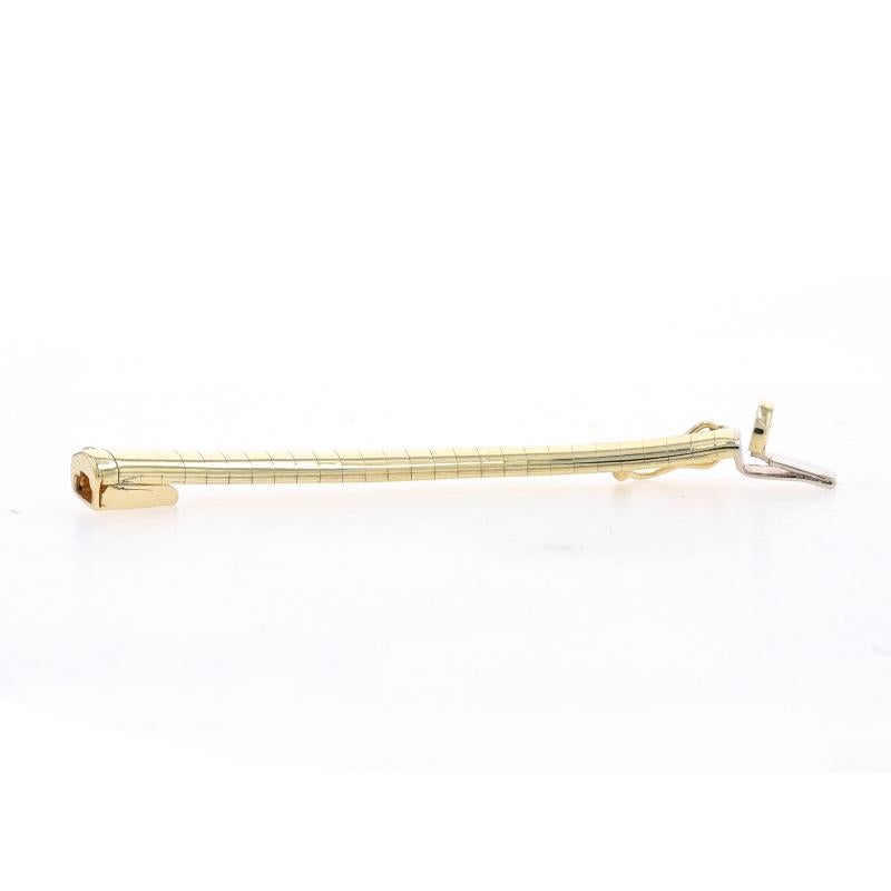 Yellow Gold Omega Chain Necklace Extender 2