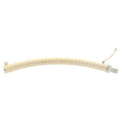 Yellow Gold Omega Chain Necklace Extender 2" - 14k Italy