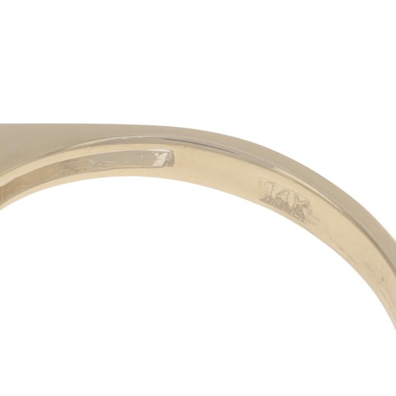 Anello solitario con cocktail di onice in oro giallo 14k in vendita 2