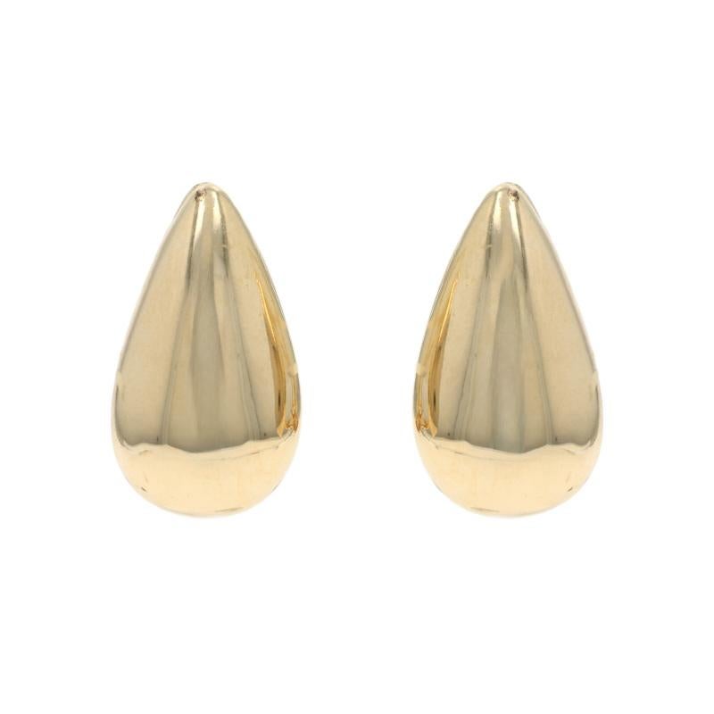 Taglio ovale Orecchini pendenti convertibili in onice in oro giallo 14k Door Knocker in vendita
