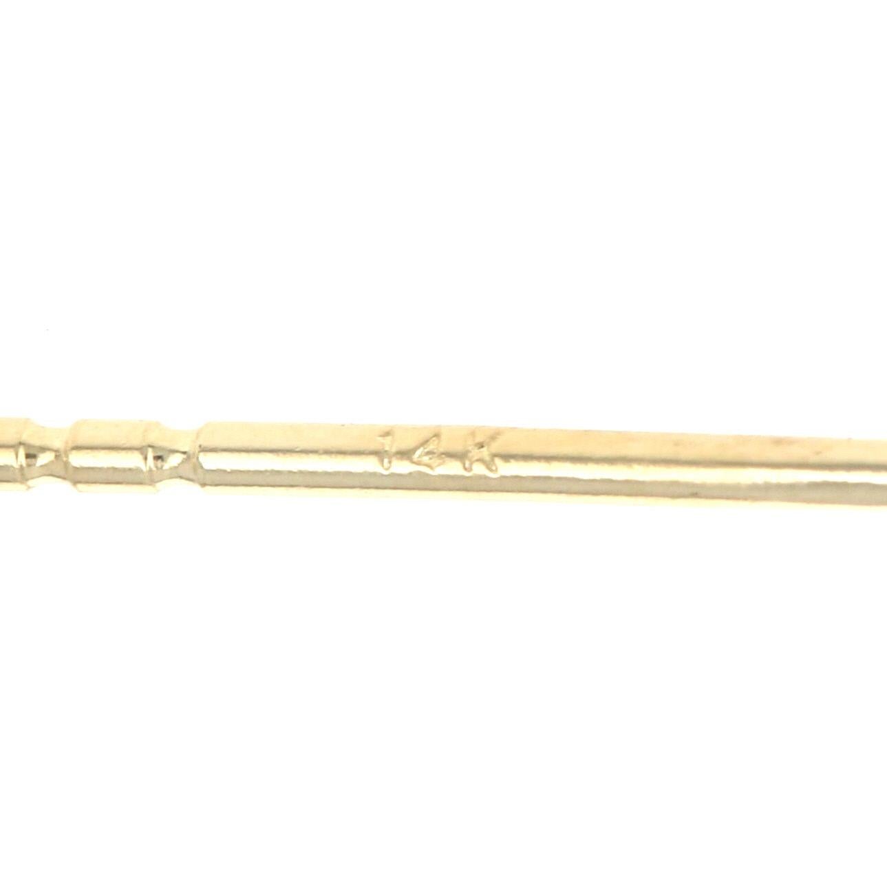 Orecchini a lobo in oro giallo con opale e diamanti -14k Cabochon rotondo da 0,48 ct. in vendita 1