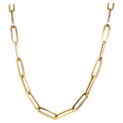 Chaîne de trombinoscope en or jaune 11::30 g.