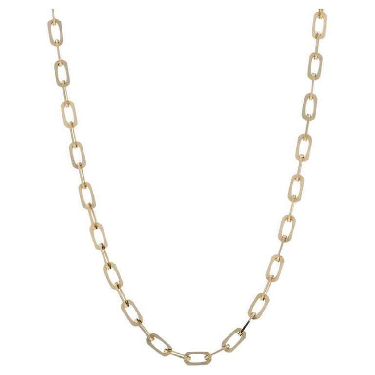 Yellow Gold Diamond Cut Beaded Chain Necklace 17 - 18k - Wilson Brothers  Jewelry