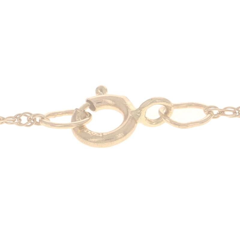 Collier en or jaune à pointes de diamants pavés 18 1/4