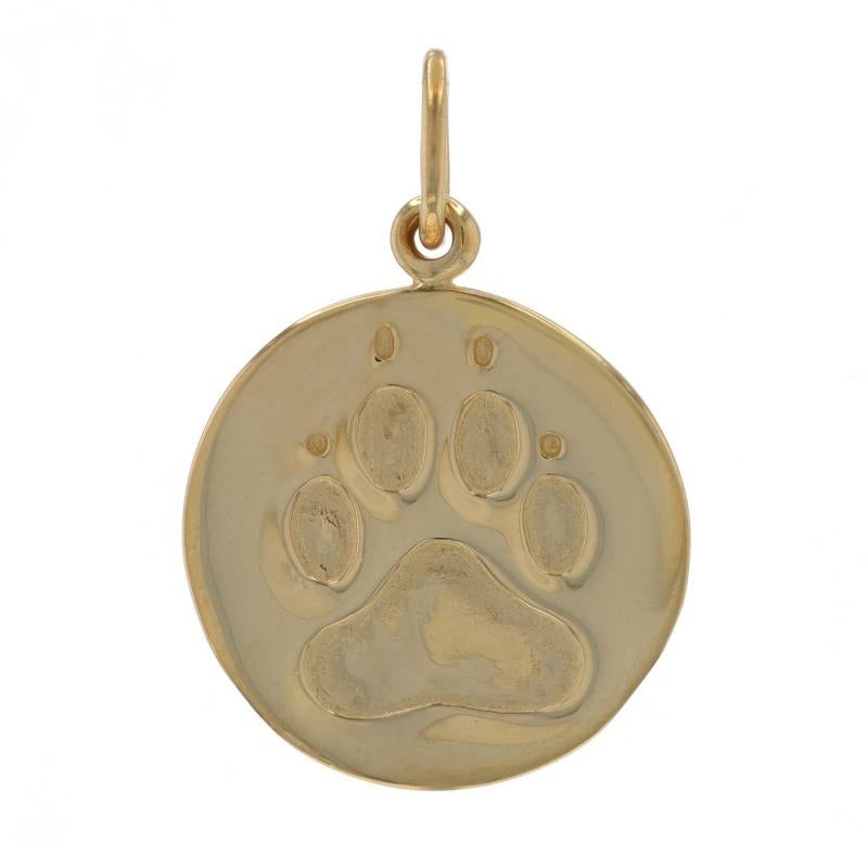Contenu du métal : Or jaune 14k

Thème : Empreinte de patte, Animaux Nature Animaux de compagnie

Mesures

Hauteur (à partir de l'attache fixe) : 27/32