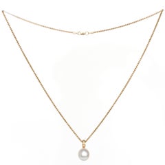 Collier de perles en or jaune