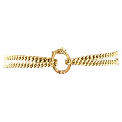 Yellow Gold Pearl or Bead Clasp / Shortener
