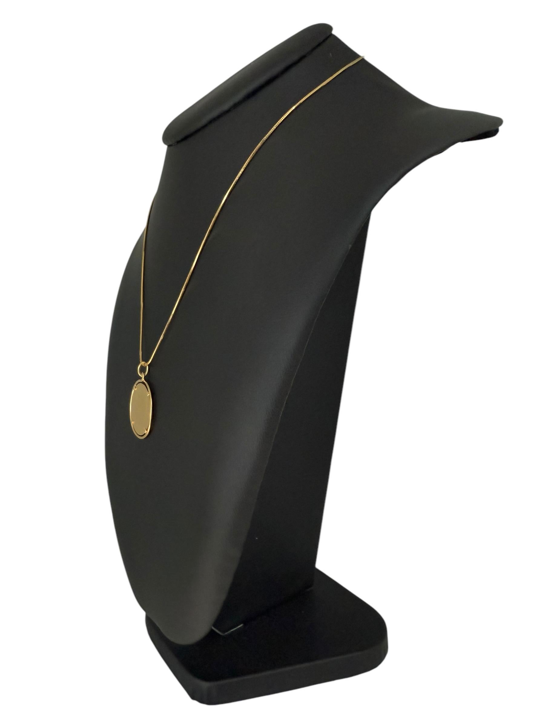 Pendentif en or jaune avec pièce de John Kennedy en vente 4