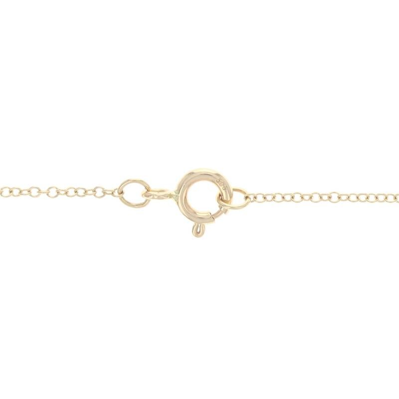 Women's Yellow Gold Peridot & Diamond Halo Necklace - 14k Round Rose .36ctw Adjustable For Sale