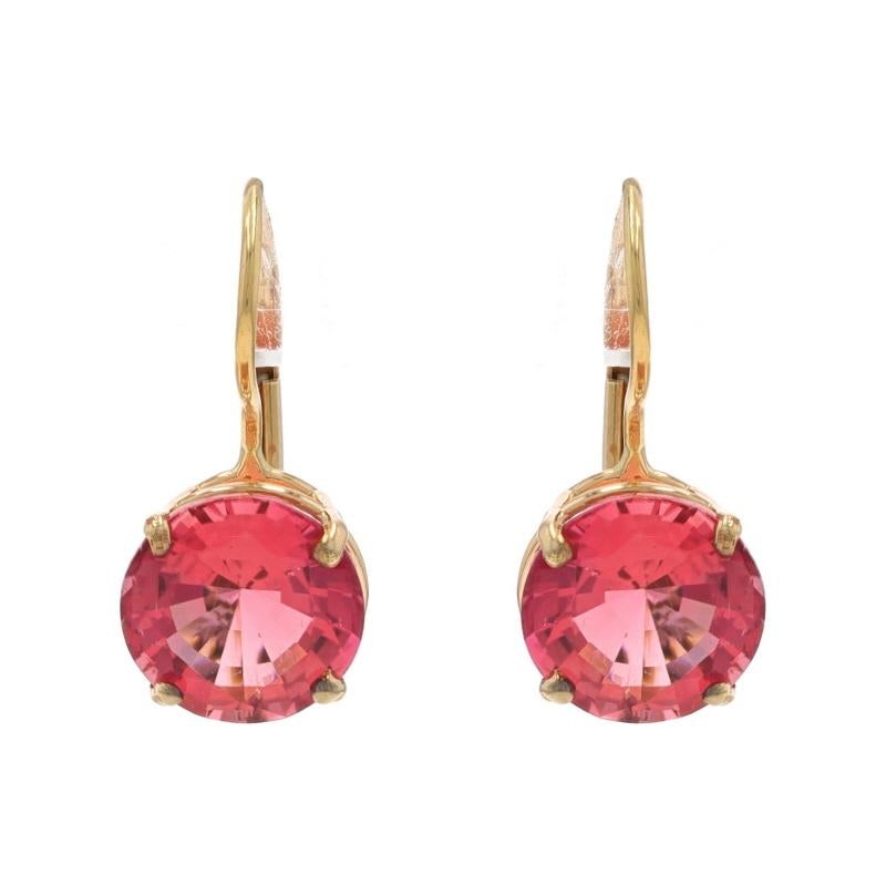 Contenido de metal: Oro amarillo de 14 quilates

Información sobre Stone

Turmalinas naturales
Quilate(s) 2,72ctw
Corte: Redonda
Color: Rosa

Quilates totales: 2,72ctw

Estilo: Gota
Tipo de cierre: Cierre de palanca

Medidas

Alto: 5/8