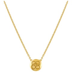 Yellow Pendant Necklace Choker Flower for DIAMONDS in the SKY Collection