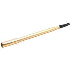 Yellow Gold-Plated Cigarette Filter Extender