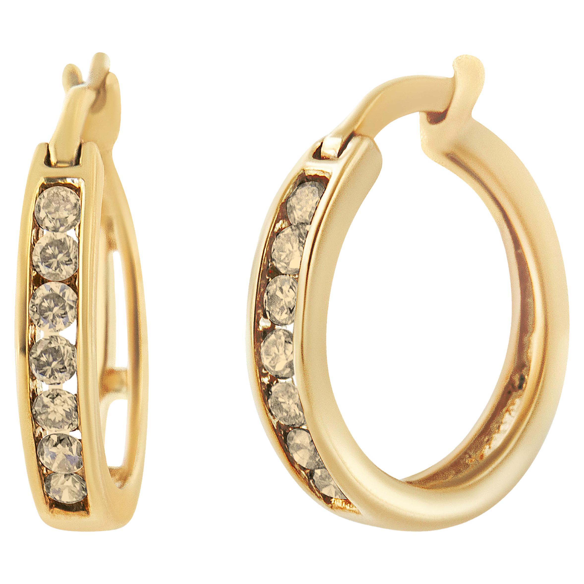 Orleans Sterling Silver Earrings plated in 18K Gold main image 0