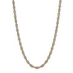 Yellow Gold Prince of Wales Chain Necklace 18" 14k