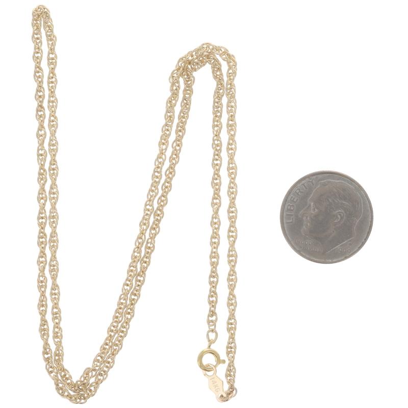 Collana a catena in oro giallo Prince of Wales 18